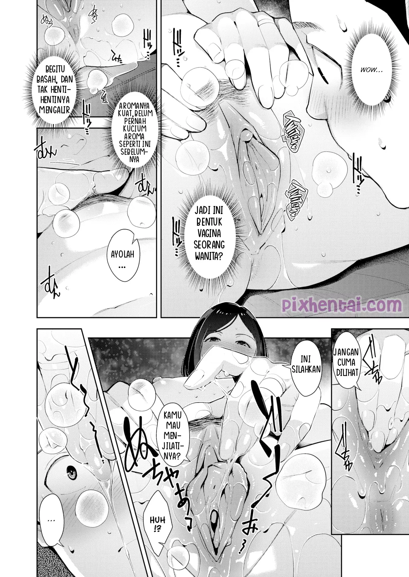 Komik hentai xxx manga sex bokep Circulars High Tak Sengaja Mencium Payudara Empuk Tante 14